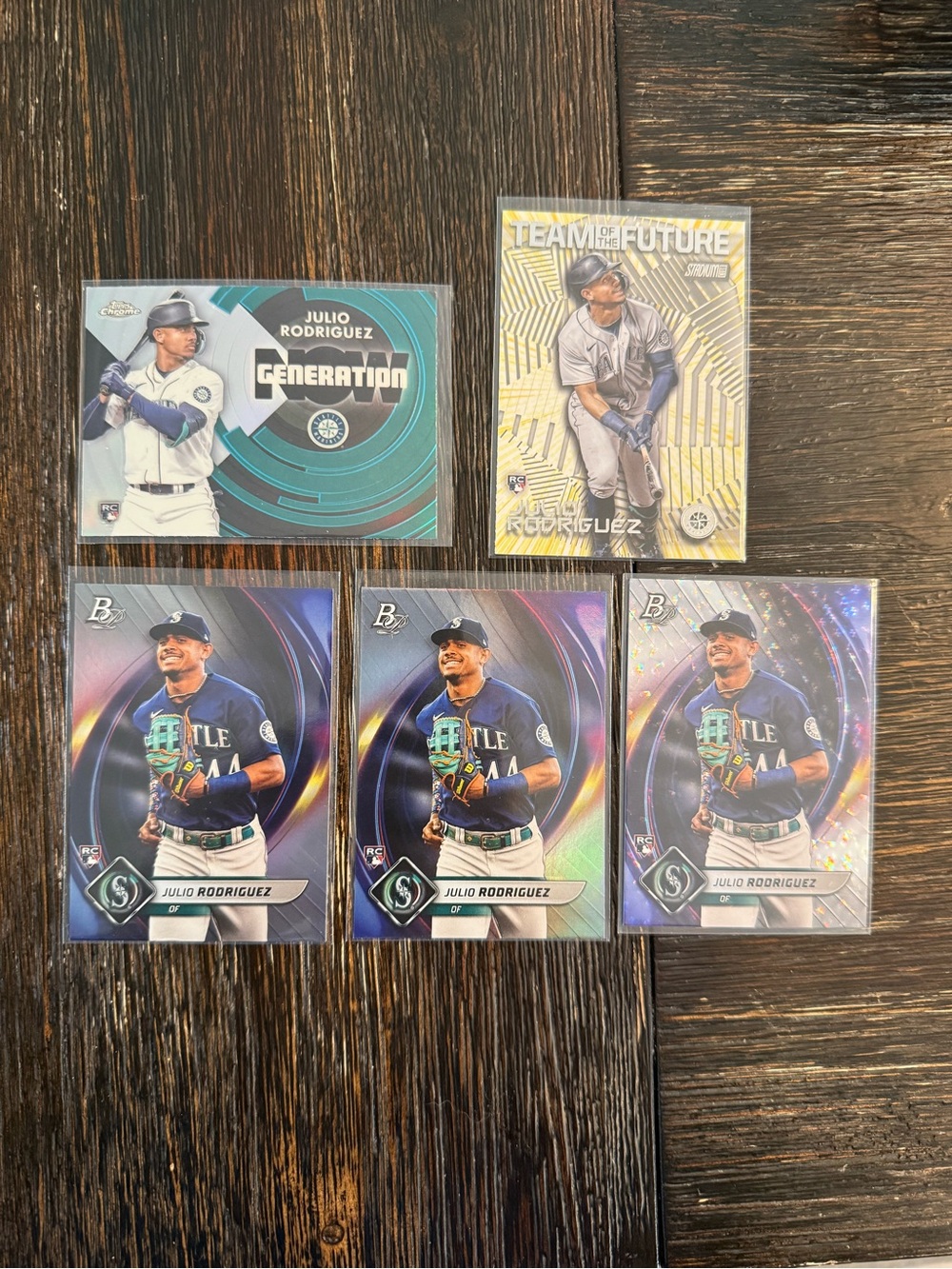 Julio Rodriguez Rookie cards